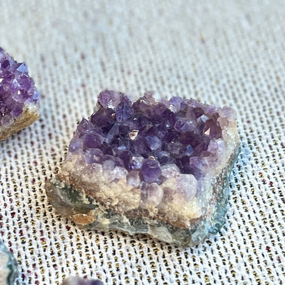 Amethyst Crystal Cluster Set - Picture 9 of 14